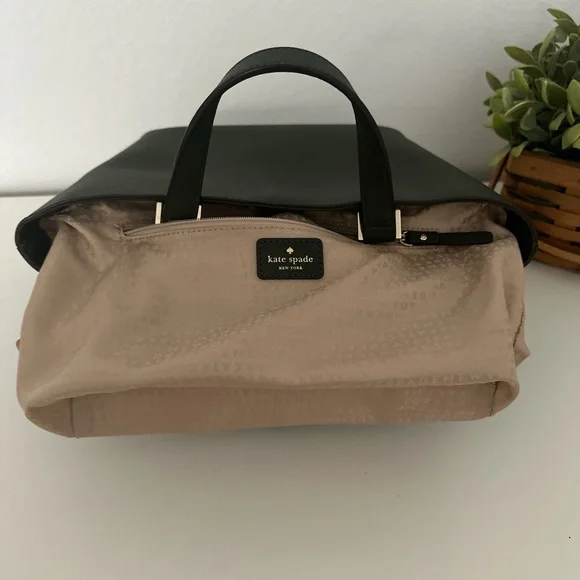 Kate Spade Dark Green Tote Bag - Picture 4 of 6